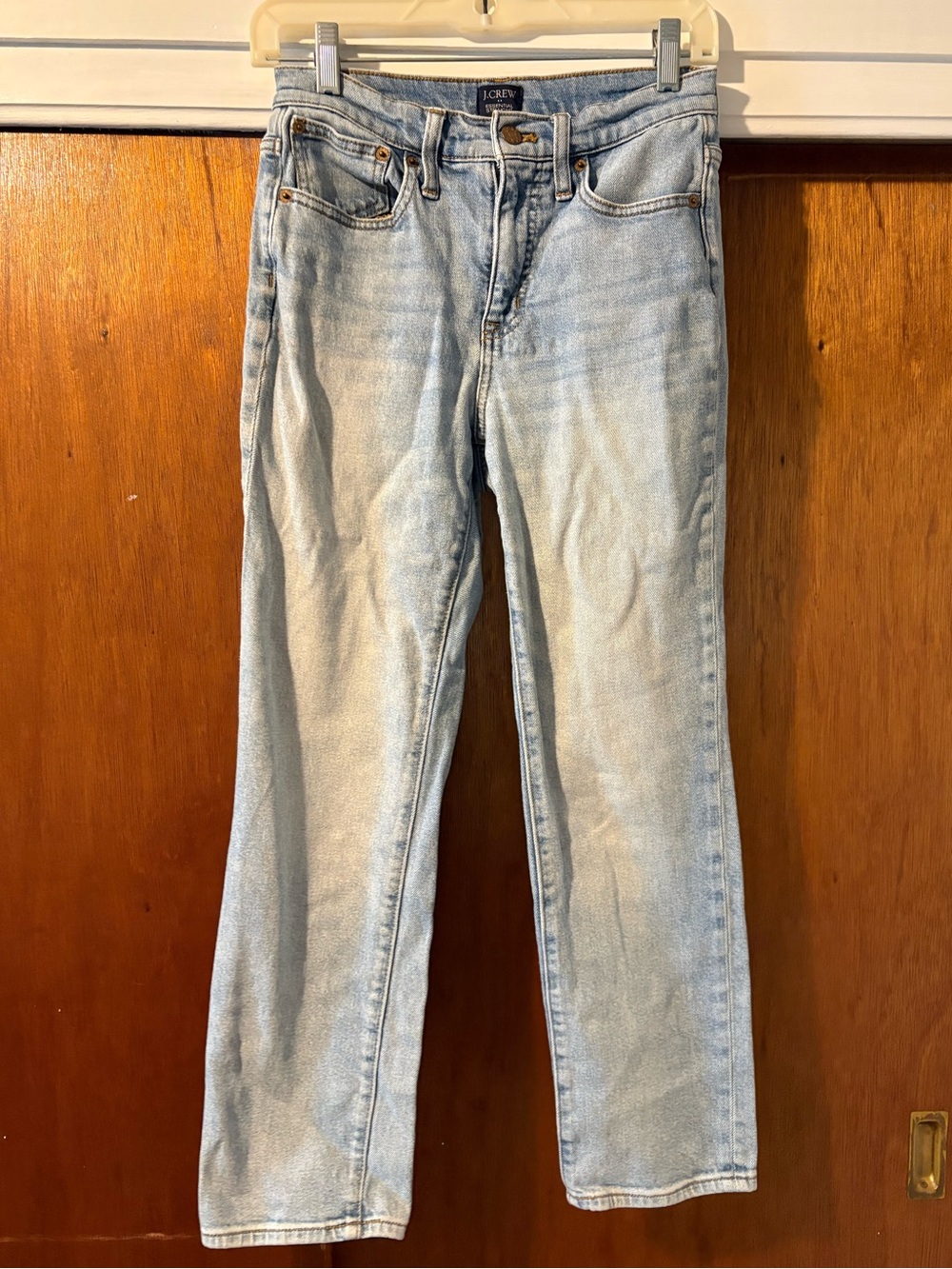 J Crew Essential Straight Jeans